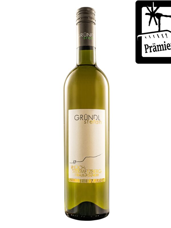 🍇 Grauburgunder Ried Hochstermetzberg – Lagenwein mit Tiefe & Eleganz aus der Südsteiermark