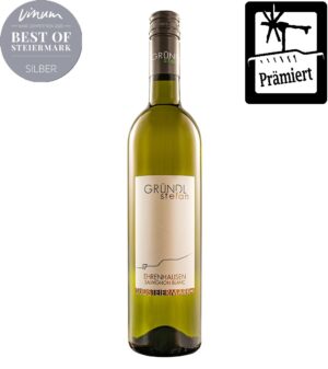★ Sauvignon Blanc Ehrenhausen 2024 Ortswein Südsteiermark 🖼 Alt-Text für Bild 🍇 Sauvignon Blanc Ehrenhausen – eleganter Ortswein mit Herkunft und Frische vom Weingut Gründl